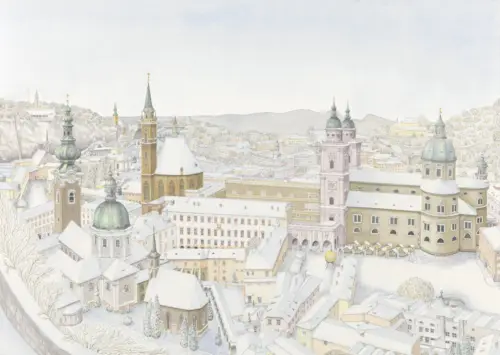 Salzburg, view from Hohensalzburg 2019